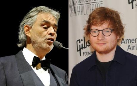 O Ed Sheeran τραγουδά το Perfect με τον Andrea Bocelli