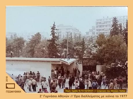 Ποιες χρονιές χιόνισε στο Παγκράτι;