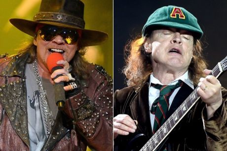 Συνέντευξη Angus Young/Axl Rose στο NME για AC/DC