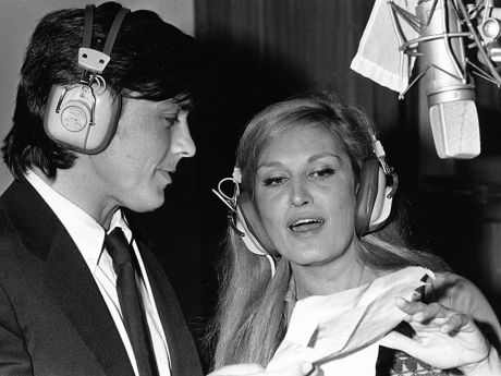 Dalida με Alain Delon