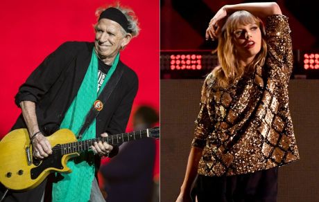 O Keith Richards εύχεται καλή τύχη στην Taylor Swift αλλά πιστεύει  ότι 'τελειώνει'