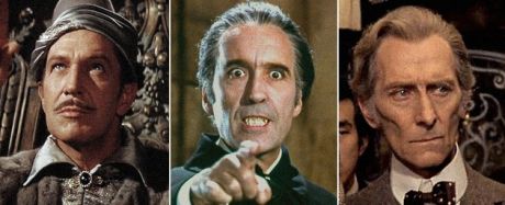 Συμπτώσεις και στον τρόμο για Vincent Price, Peter Cushing, Christopher Lee