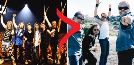 Το παιχνίδι σκληραίνει, Iron Maiden ή Metallica; 