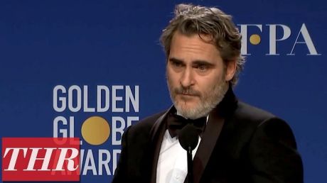 Joaquin Phoenix: Δείτε ολόκληρη την ομιλία του από τις Χρυσές Σφαίρες
