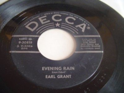 Evening Rain-Earl Grant