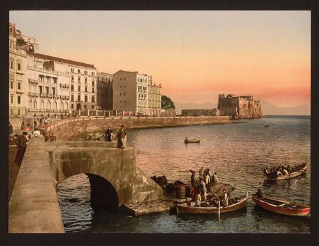 Υπέροχες έγχρωμες φωτογραφίες της Νάπολης 100 χρόνια πριν...