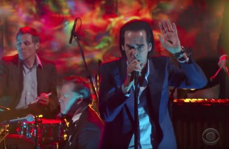 Rings of Saturn-Nick Cave στον Stephen Colbert 