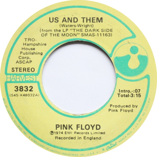 Us And Them-Pink Floyd