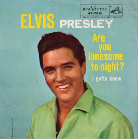 Are You Lonesome To-night?-Elvis Presley