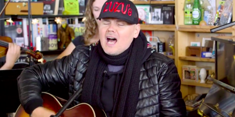 Ακουστικό σετ του Billy Corgan στο Tiny Desk