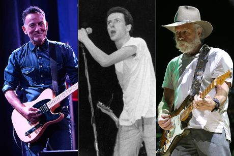 Bruce Springsteen σε σώου για τον Joe Strummer