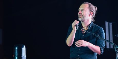 Ο Thom Yorke στον Jimmy Kimmel