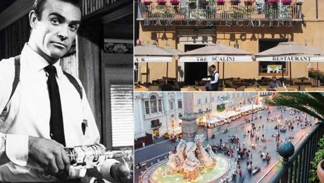 10 αγαπημένα εστιατόρια του James Bond στην Ιταλία...