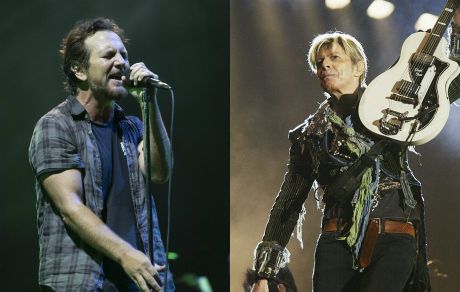 David Bowie και Eddie Vedder τραγουδούν Pink Floyd
