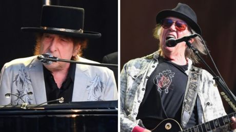 Bob Dylan, Neil Young έπαιξαν στο Hyde park