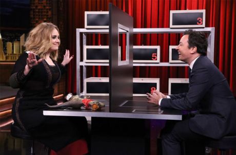 Η Adele στον Jimmy Fallon...