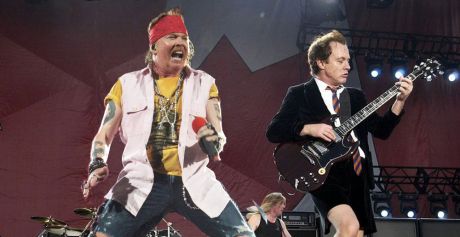 AC/DC με Axl Rose χθες στην Πορτογαλία