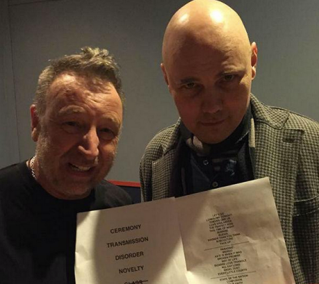 Billy Corgan με Peter Hook στο Σικάγο