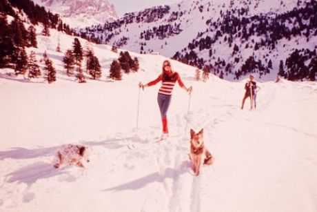 Διάσημες φυσιογνωμίες μέσα από παλιές 'ski φωτογραφίες'...