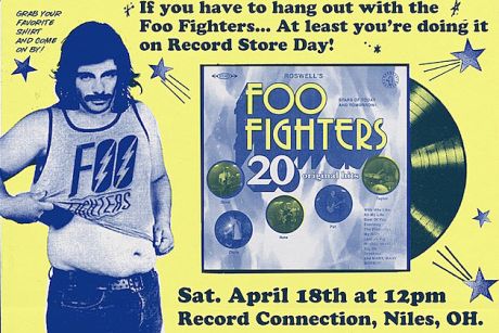 Οι Foo Fighters γιόρτασαν την Record Store Day