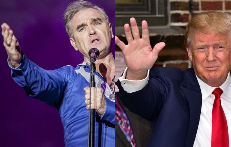 Ο Morrissey ανακοινώνει το πρώτο του live μαζί με ένα Donald Trump meme...
