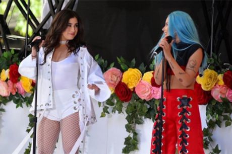 Halsey & Lauren Jauregui στο “Strangers”στο ‘The Today Show’