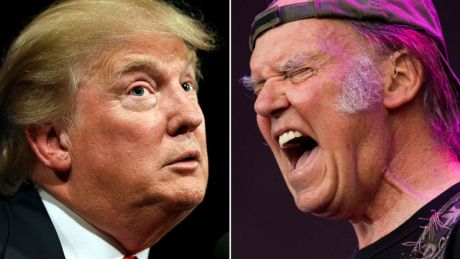 Σε μόνιμη αλληλογραφία με τους ροκ σταρς ο Donald Trump, νέο γράμμα του Neil Young