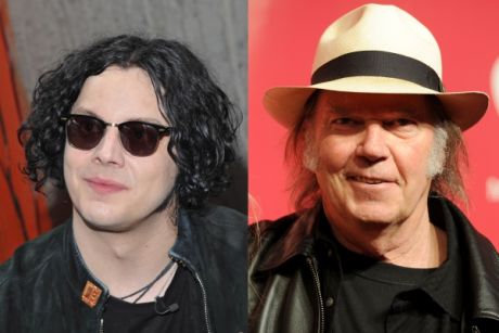 Neil Young-Jack White στον Jimmy Fallon