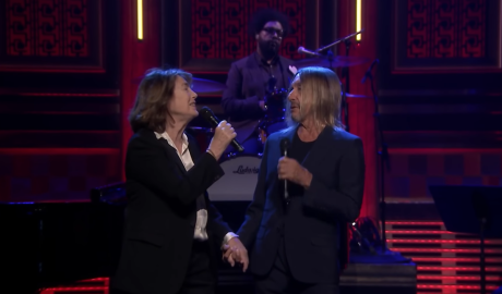 Jane Birkin & Iggy Pop τραγουδούν  Serge Gainsbourg στον Jimmy Fallon