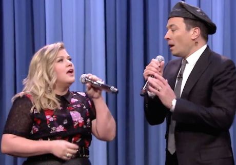 Ιστορικά ντουέτα από Kelly Clarkson/Jimmy Fallon