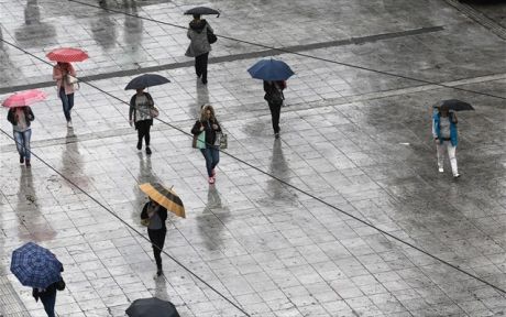 Ο καιρός σήμερα σ'όλη την Ελλάδα