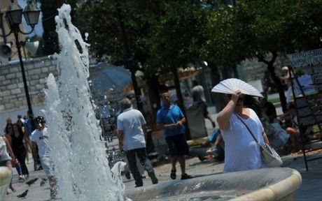 Έως και τους 39 βαθμούς σήμερα ο υδράργυρος