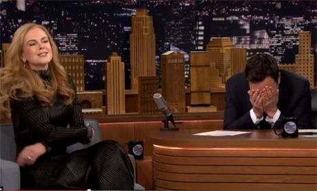 Ο Jimmy Fallon "πετά" την ευκαιρία του να βγεί με την Nicole Kidman