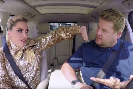 H Lady Gaga στον James Corden