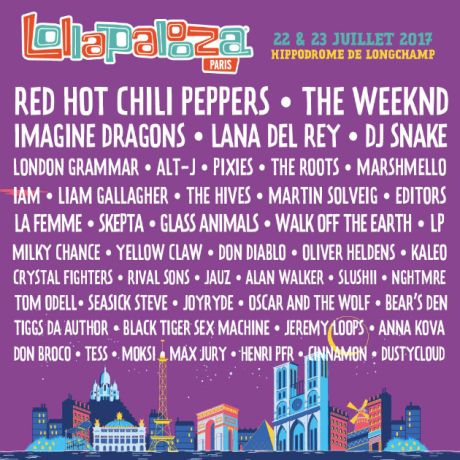 Lollapalooza στο Παρίσι με πολλά ονόματα