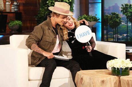 H Madonna με τον Justin Bieber στην Ellen DeGeneres