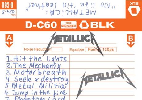Κασέτα κυκλοφορούν οι Metallica την Record Store Day
