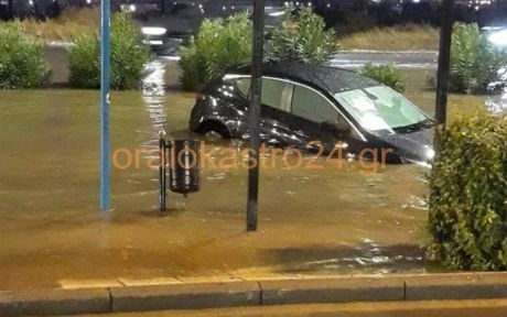 Σε εξέλιξη το κύμα κακοκαιρίας – Προβλήματα σε Θεσσαλονίκη και Τρίκαλα