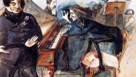 Ποιος ήταν ο πρώτος μουσικός σούπερ σταρ; o Franz Liszt