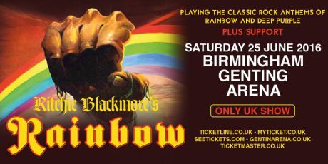 O Ritchie Blackmore χθες στο Birmingham