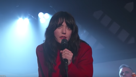 H Sharon Van Etten στον Jimmy Kimmel