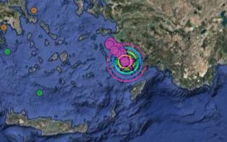 Πληροφορίες για δύο νεκρούς και αρκετούς τραυματίες από τον ισχυρό σεισμό 6,4 Ρίχτερ μεταξύ Ρόδου, Κω