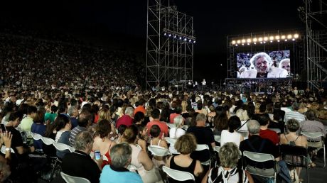 Αφιέρωμα στον Μίκη Θεοδωράκη στο Παναθηναϊκό στάδιο, Ιούνιος 2019