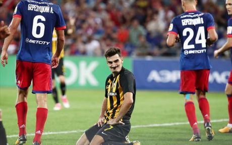 Champions League: Δεύτερη ήττα από την ΤΣΣΚΑ Μόσχας η ΑΕΚ (0-1)