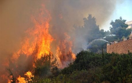 Μάχη με τις φλόγες στη Ζάκυνθο