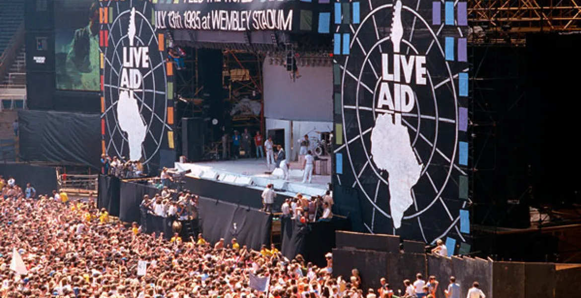 37 σχεδόν χρόνια πριν στο Live Aid - U2, Queen, Led Zeppelin και πάρα πολλοί ακόμη..
