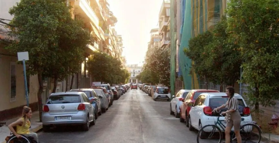 Στέγη Ιδρύματος Ωνάση: "Handbrake" της Αντιγόνης Καρνεσιώτη