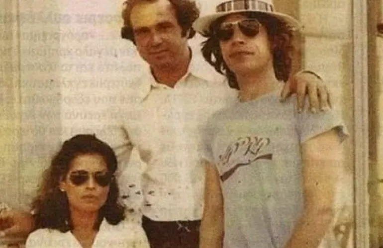 O Mick Jagger στο Ναύπλιο το 1970 