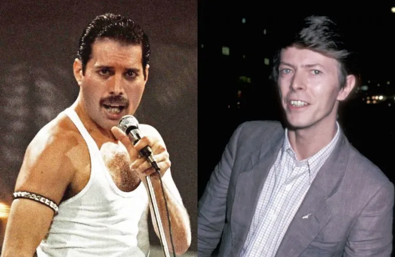 Under Pressure μόνο με φωνητικά, Bowie/Queen