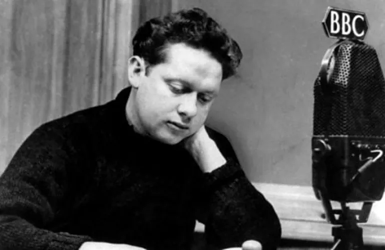 Ο Ουαλός ποιητής Dylan Thomas